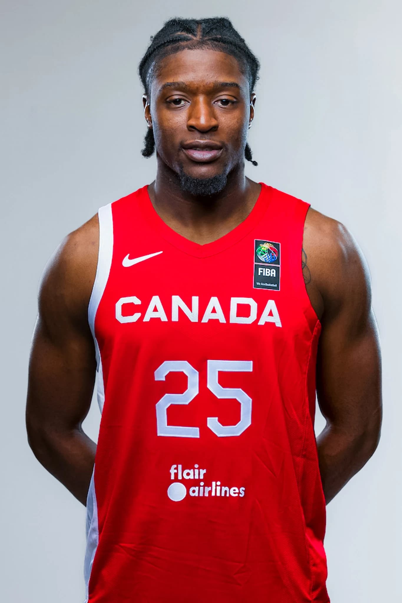 Axis mentor Grant Audu in his Canada number 25 jersey, UBC alumnus and 2024 FIBA 3x3 AmeriCup bronze medallist